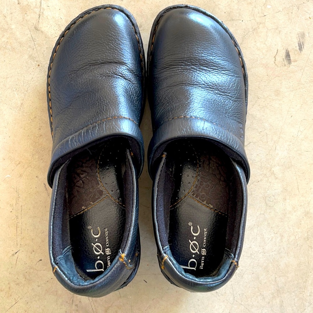 b.o.c. -  brown clogs, like new